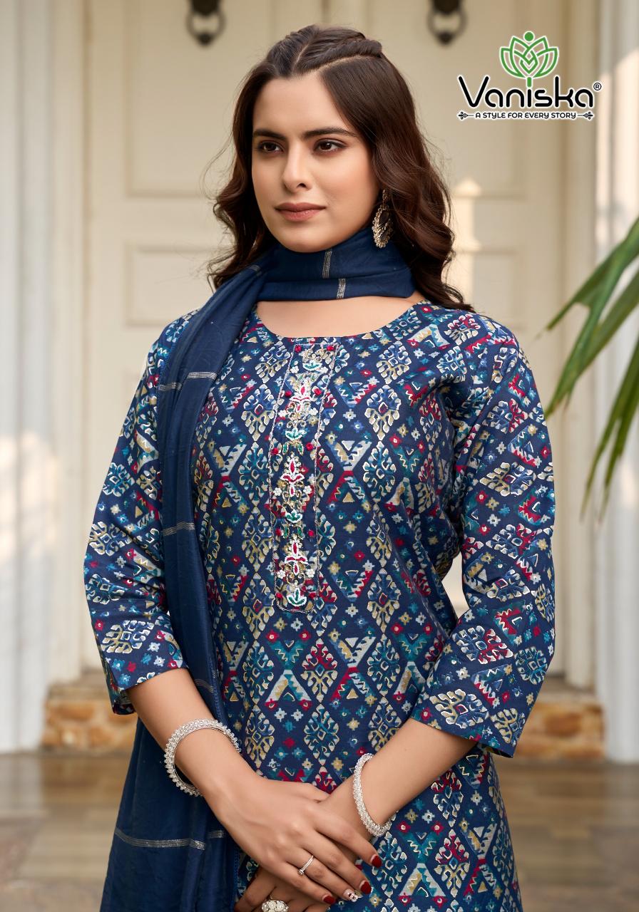 Vaniska Festival Vol 3 catalog kurtis set in india