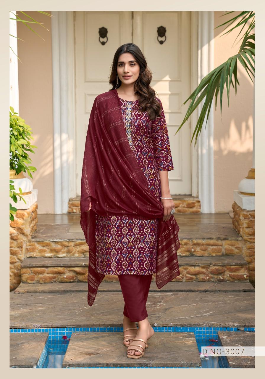 Vaniska Festival Vol 3 catalog kurtis set in india