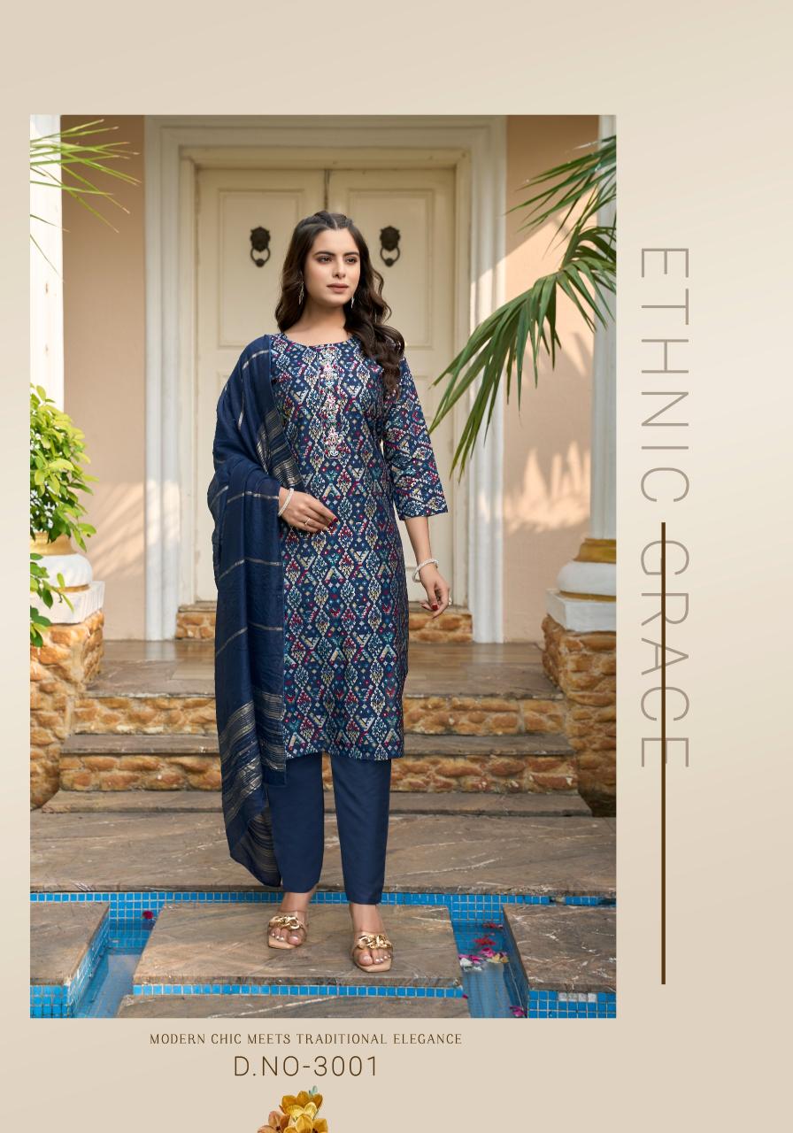 Vaniska Festival Vol 3 catalog kurtis set in india