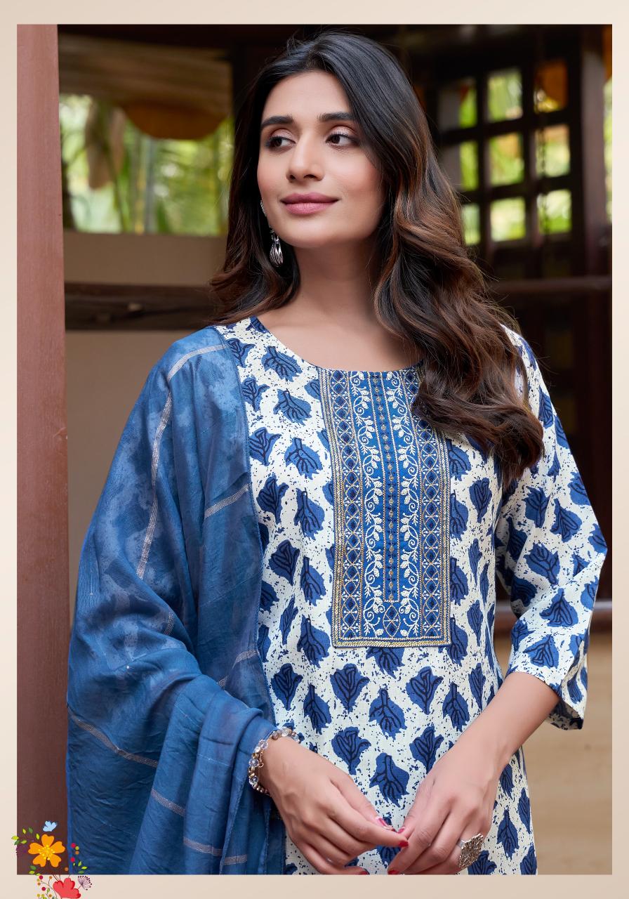 Vaniska Sunrise catalog kurti india basheerbagh