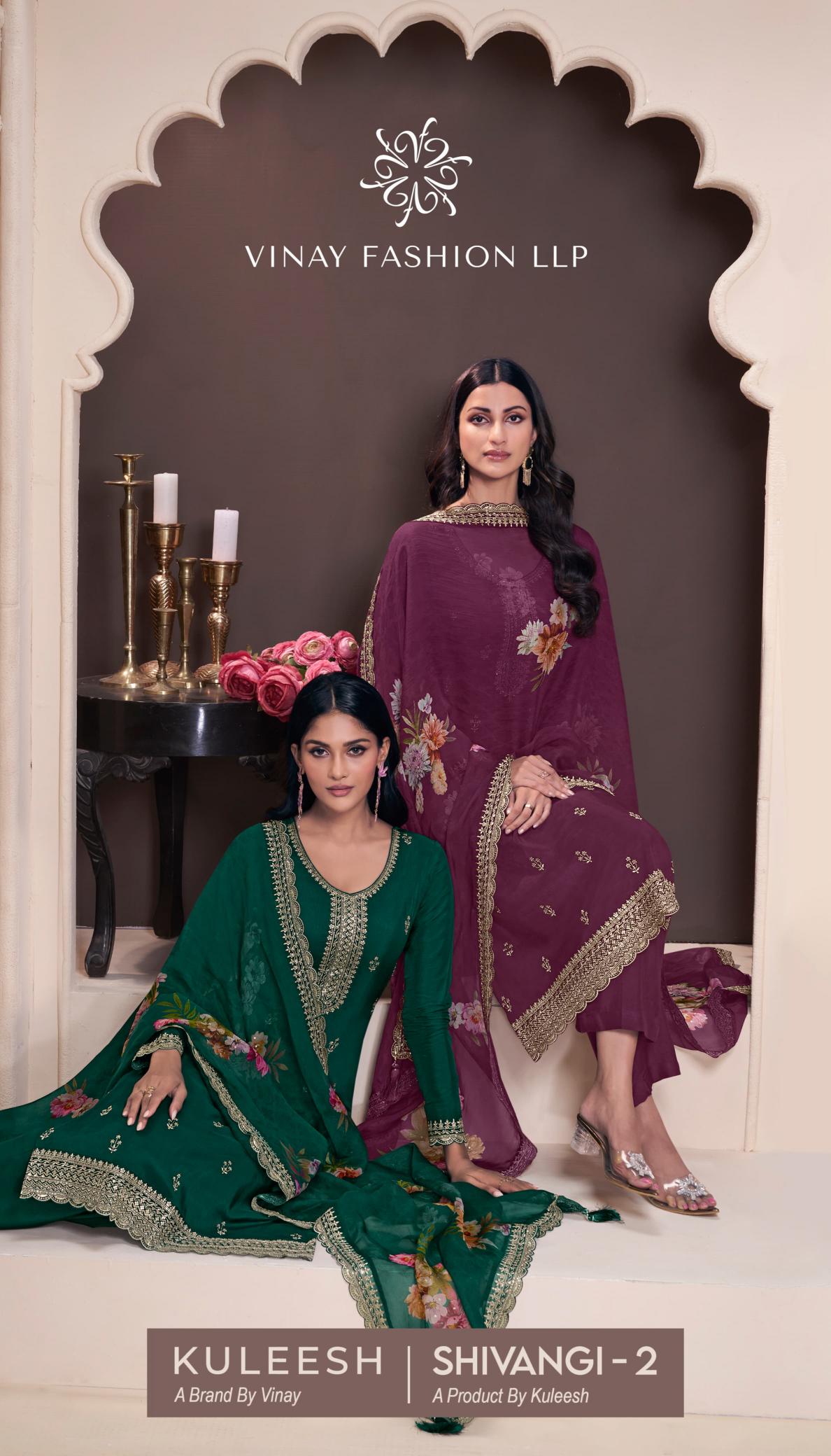 Vinay Kuleesh Shivangi Vol 2 catalog wholesale designer salwar kameez