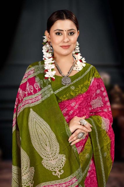 VJ Nandini Vol-01 – Cotton Sarees - Wholesale Catalog