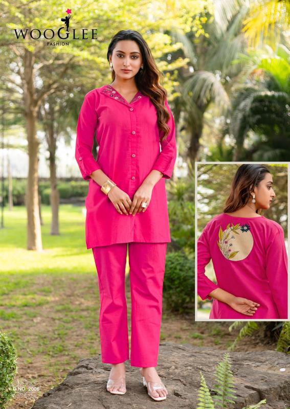 Wooglee Zeel Catalog co ord set manufacturers in surat