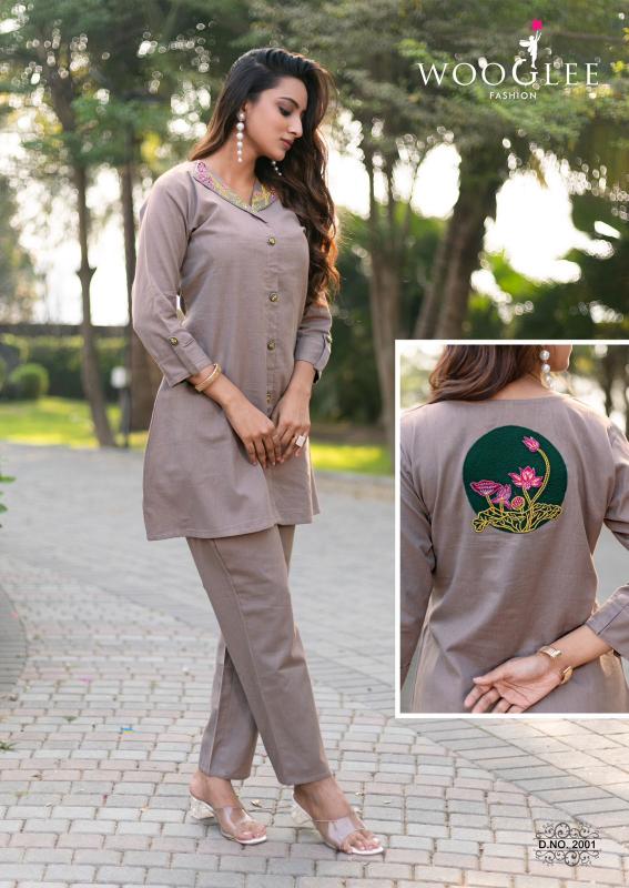 Wooglee Zeel Catalog co ord set manufacturers in surat