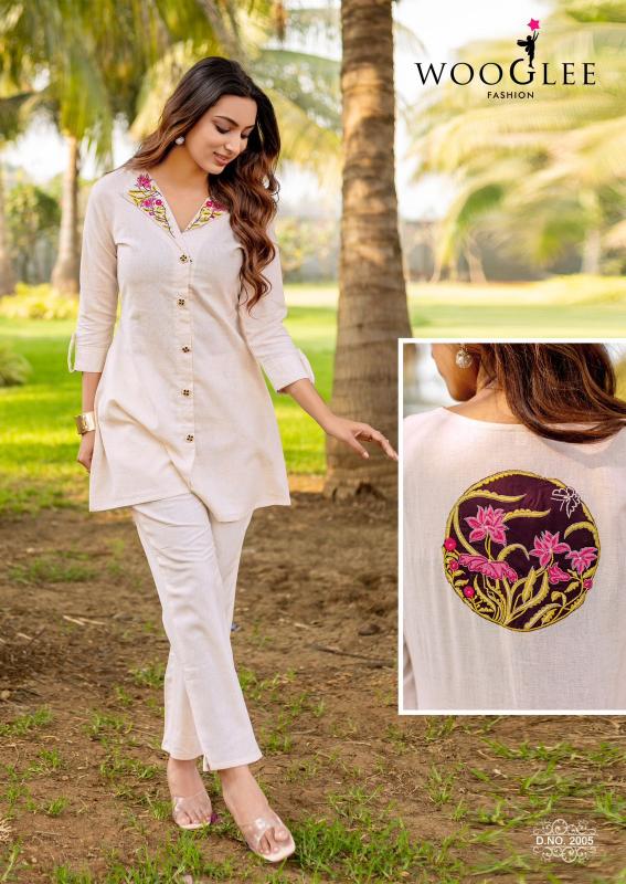 Wooglee Zeel Catalog co ord set manufacturers in surat