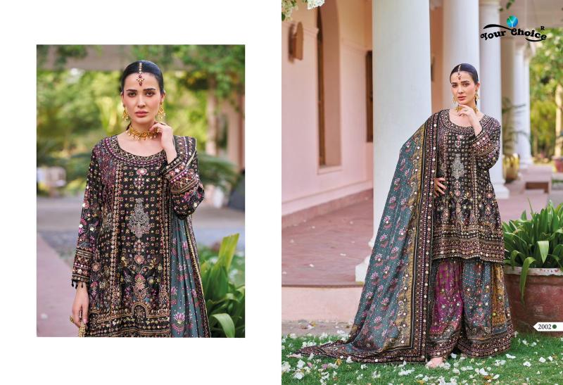 Your choice Seerat Vol 2 catalog semi stitched salwar kameez wholesale