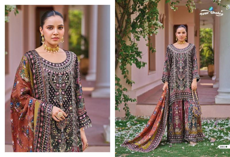 Your choice Seerat Vol 2 catalog semi stitched salwar kameez wholesale