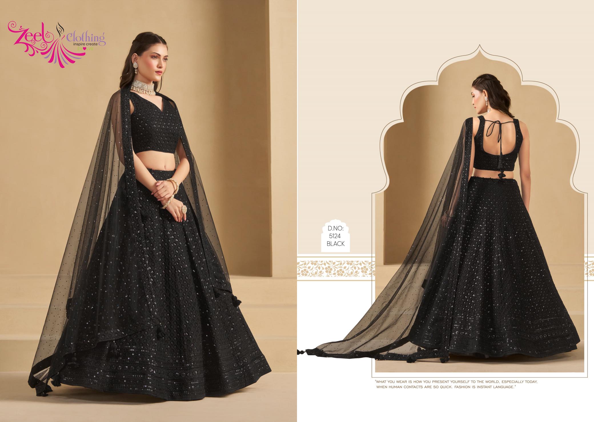 Zeel Clothing Florance vol 1 catalog nakkashi lehenga choli wholesale