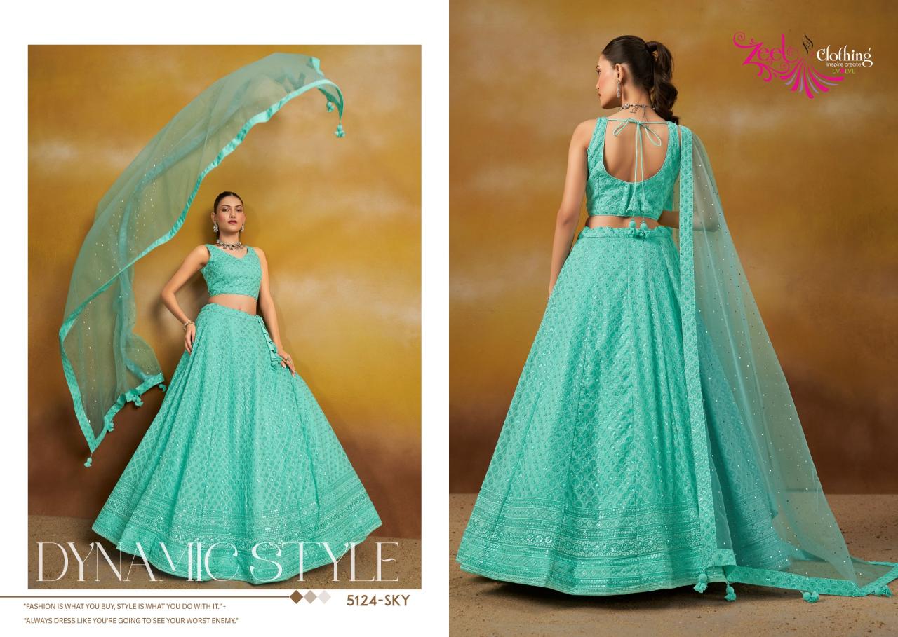 Zeel Clothing Florance vol 2 catalog best wholesale market in mumbai for lehenga
