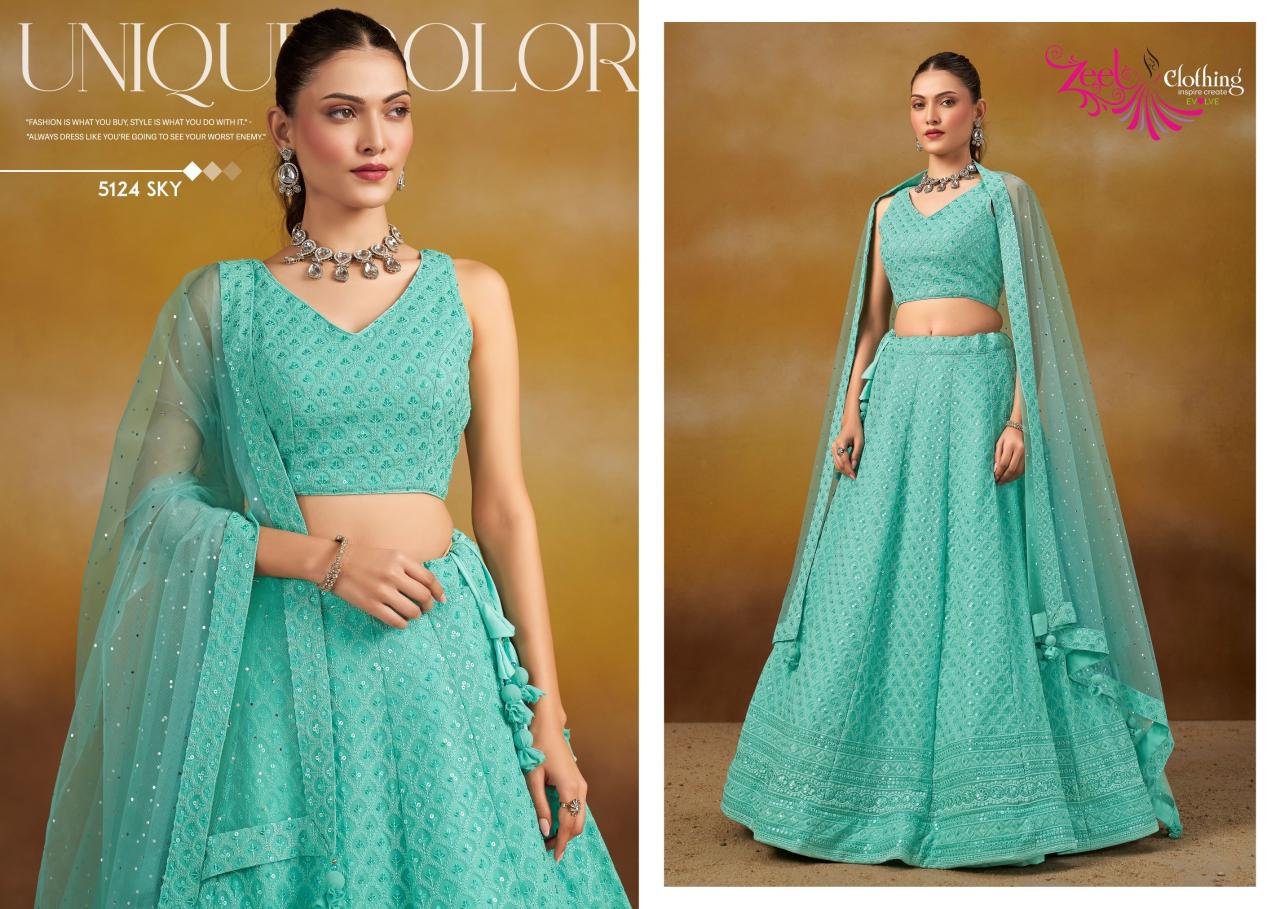 Zeel Clothing Florance vol 2 catalog best wholesale market in mumbai for lehenga