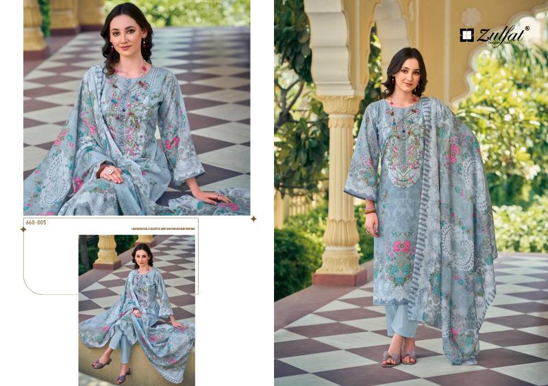 Zulfat Gulnaaz Vol 4 catalog dress materials wholesaler in surat