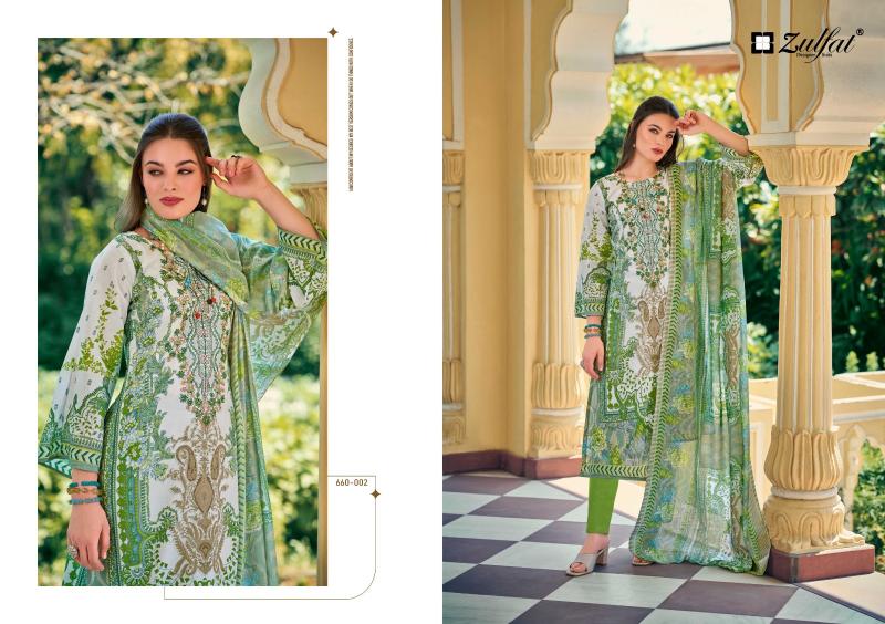 Zulfat Gulnaaz Vol 4 catalog dress materials wholesaler in surat