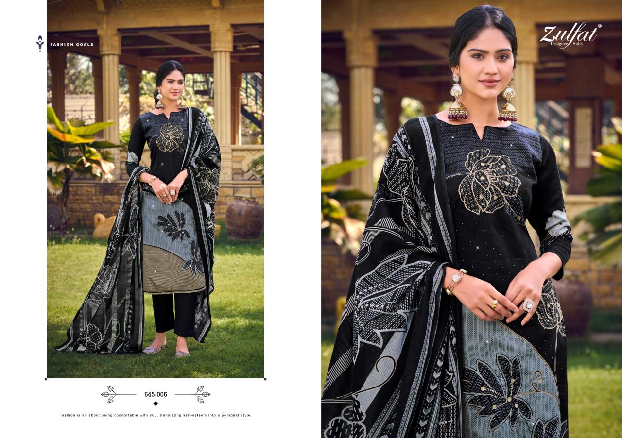 Zulfat Sajni Vol 7 Catalog cotton dress materials wholesale in chennai