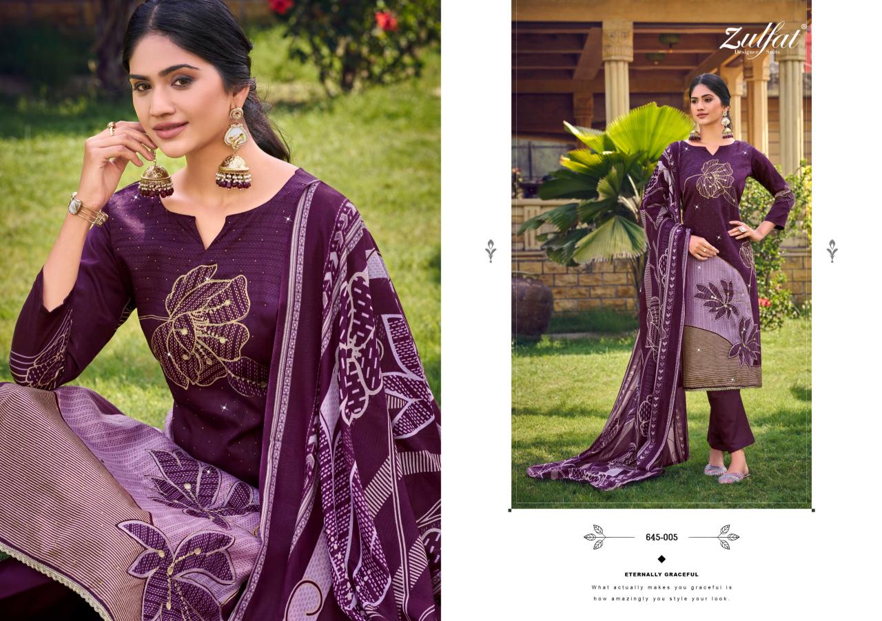 Zulfat Sajni Vol 7 Catalog cotton dress materials wholesale in chennai