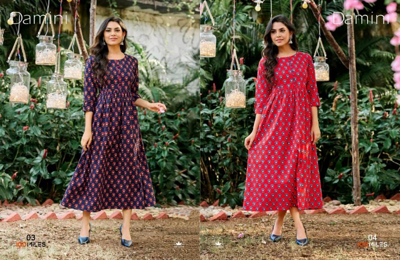 100 Miles Damini catalog indian kurtis online ebay anarkali