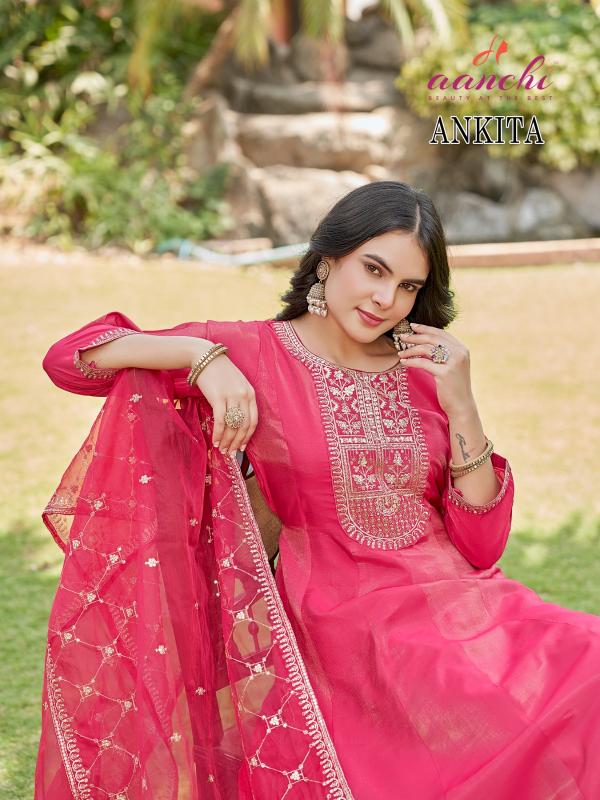 Aanchi Ankita Vol 1 catalog indian kurtis low price