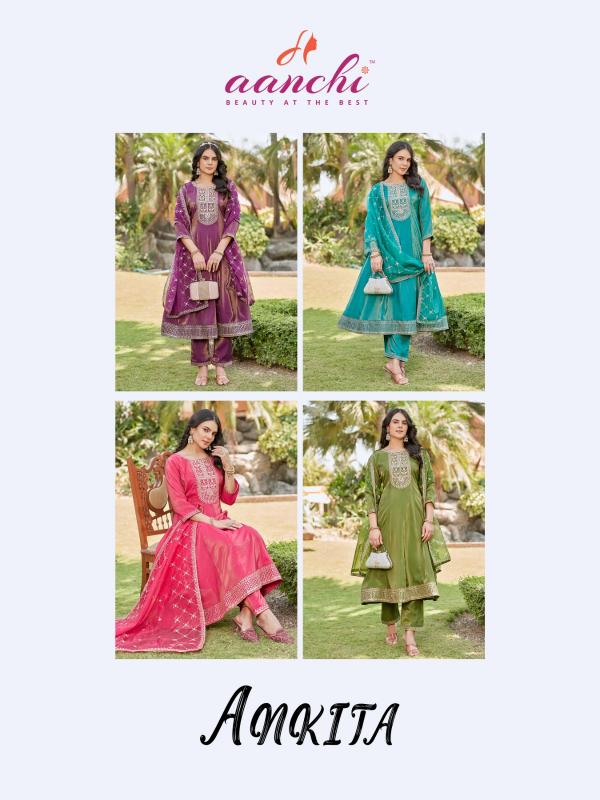 Aanchi Ankita Vol 1 catalog indian kurtis low price