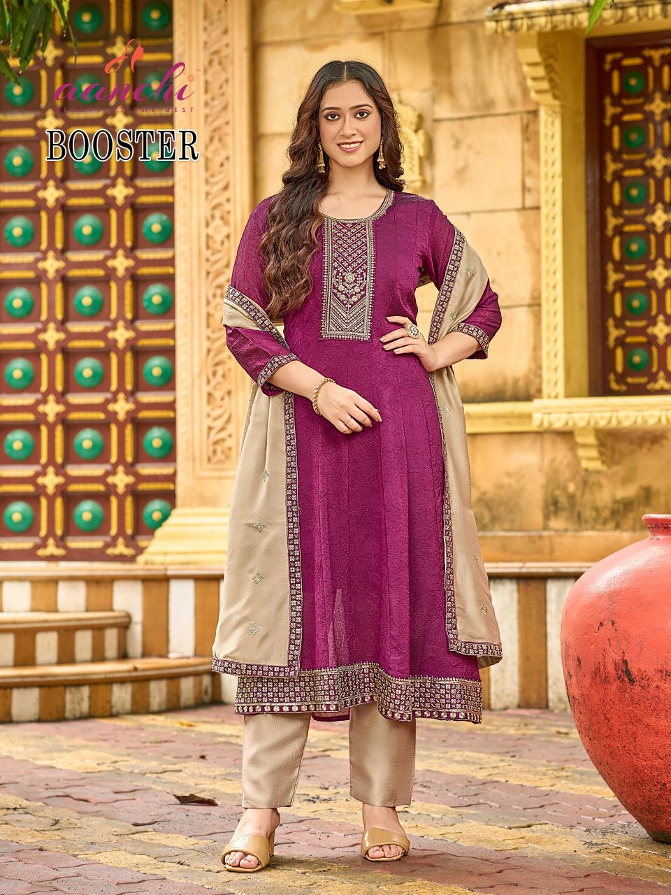 Aanchi Booster catalog kurtis online india craftsvilla