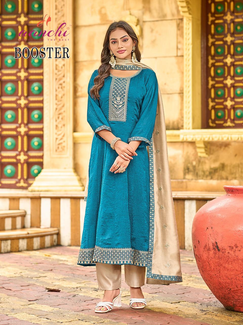 Aanchi Booster catalog kurtis online india craftsvilla