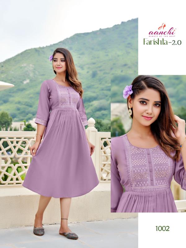 Aanchi Farishta vol 2.0 catalog anarkali kurtis for womens india