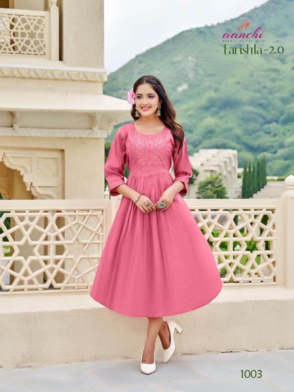 Aanchi Farishta vol 2.0 catalog anarkali kurtis for womens india