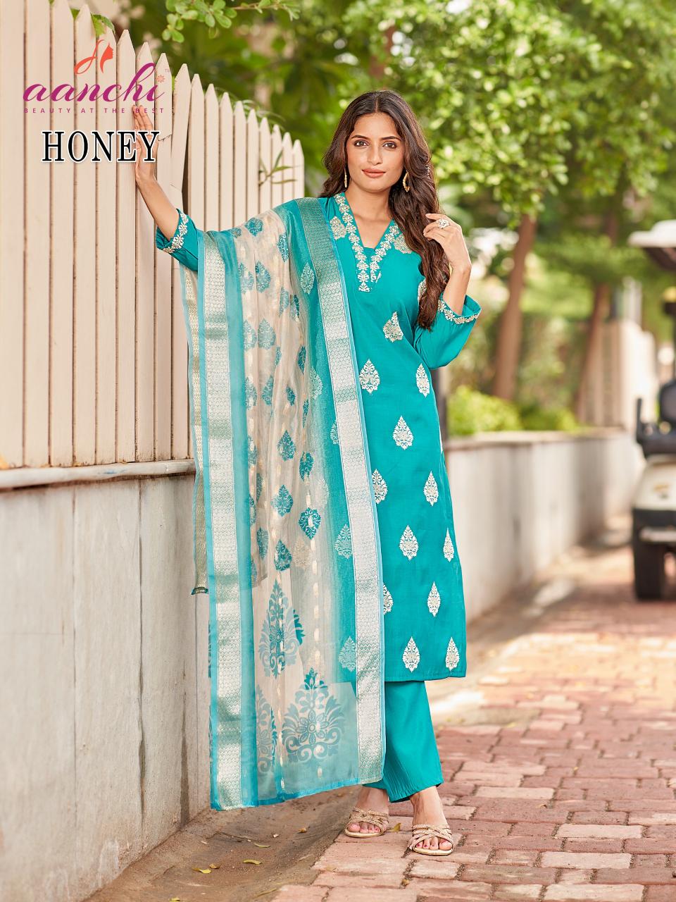 Aanchi Honey catalog ladies kurti brands in india