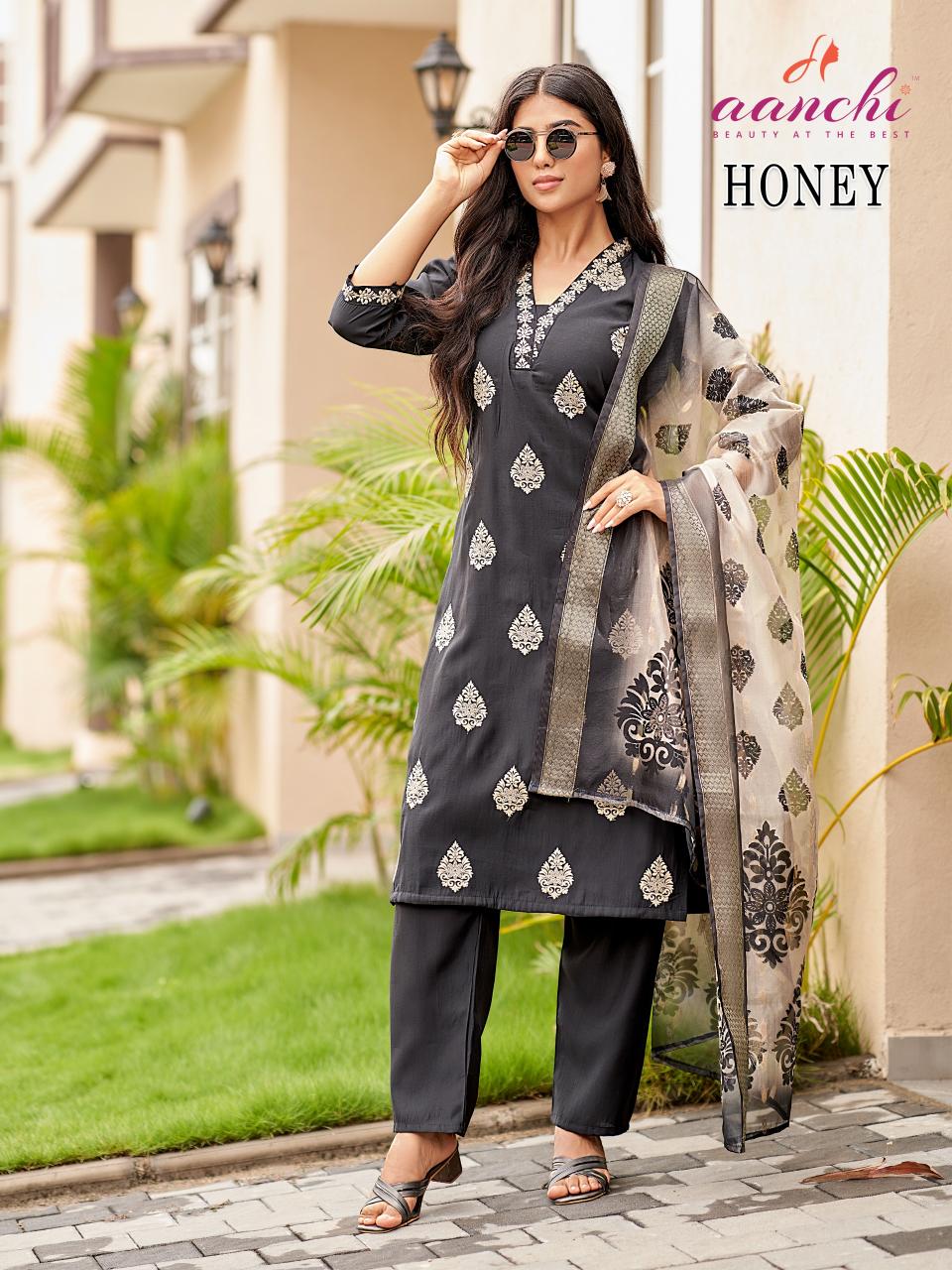 Aanchi Honey catalog ladies kurti brands in india