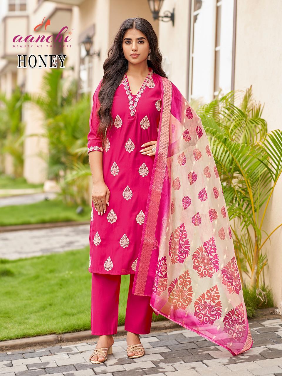 Aanchi Honey catalog ladies kurti brands in india
