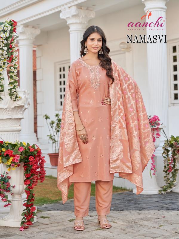Aanchi Namasvi catalog indian party wear kurtis images 