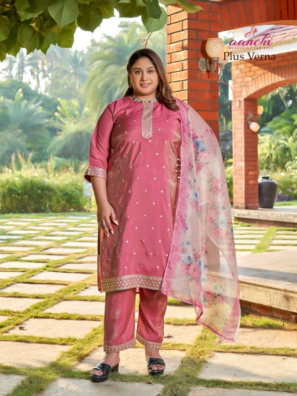 Aanchi Plus Verna catalog plus size indian kurtis