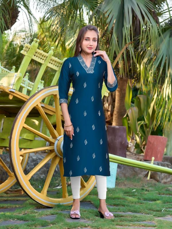 Aanchi Prachi catalog kurtis fashion india