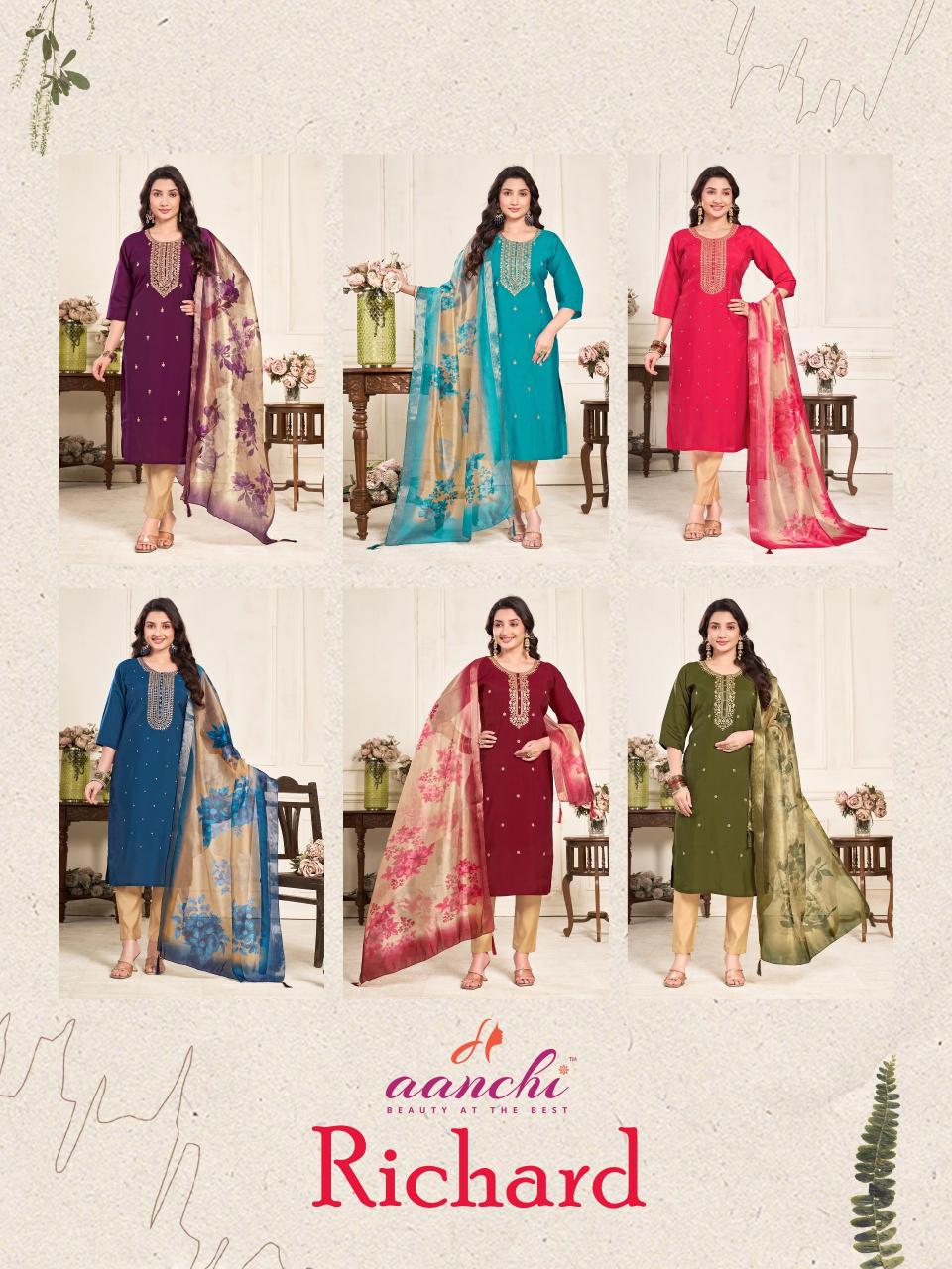 Aanchi Richard catalog wholesale kurti supplier in india