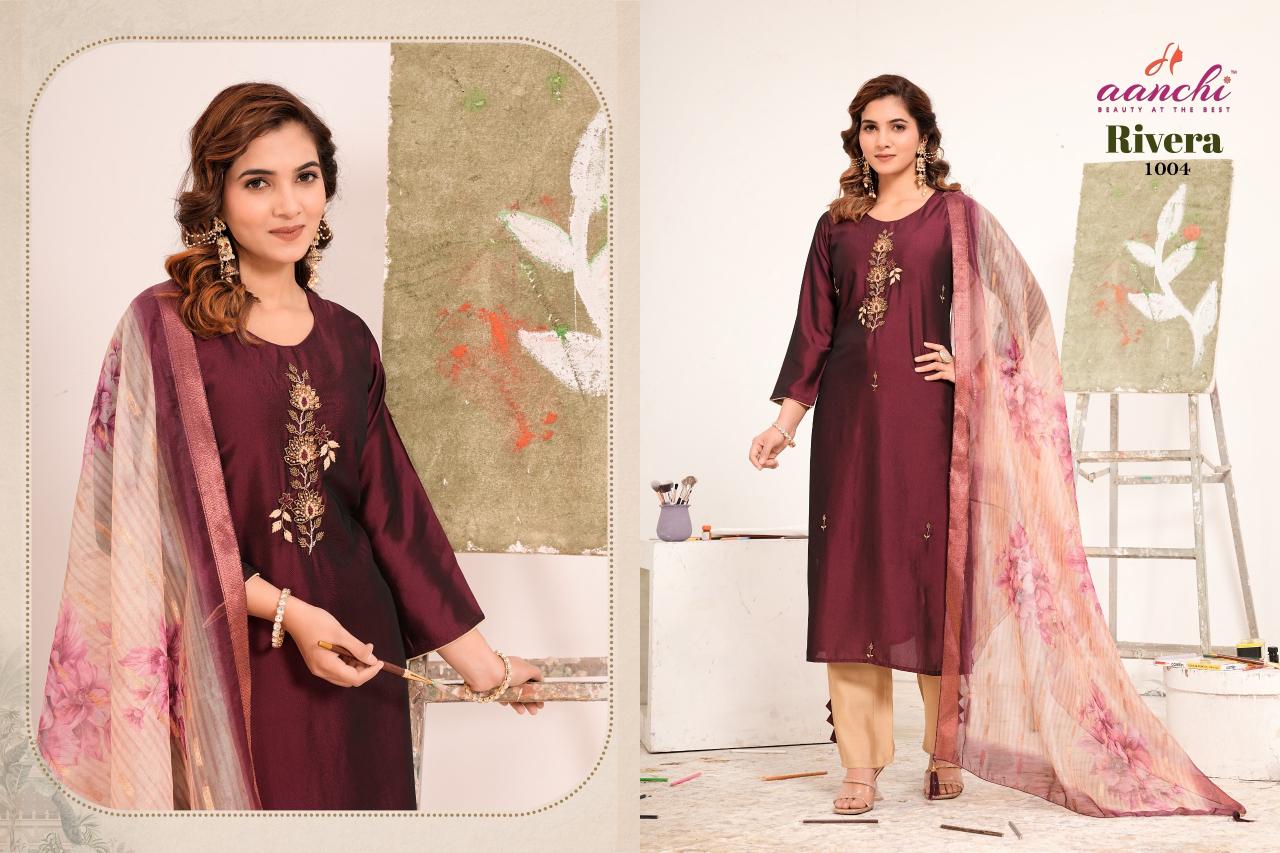 Aanchi Rivera catalog ethnic kurtis online shopping india