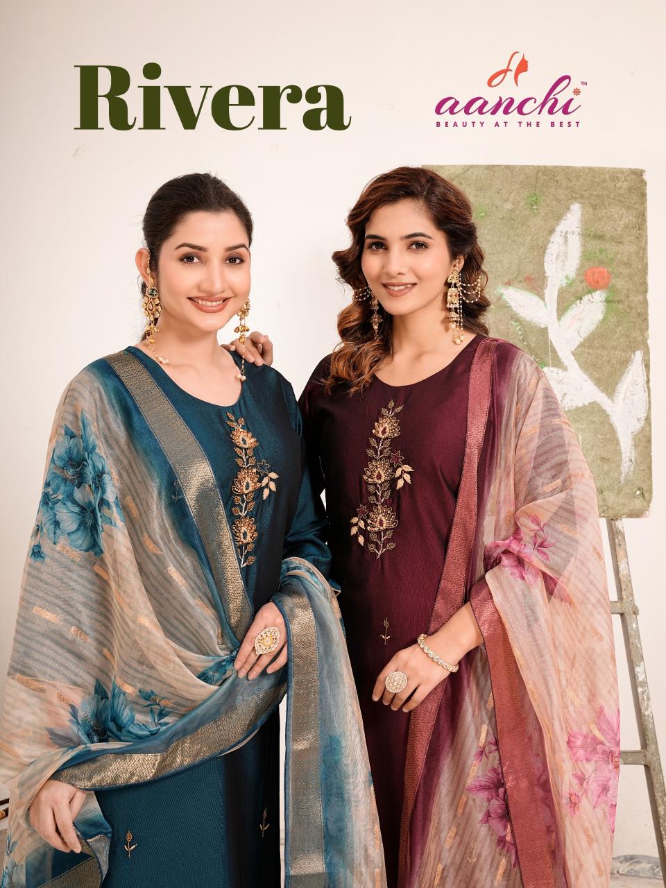 Aanchi Rivera catalog ethnic kurtis online shopping india