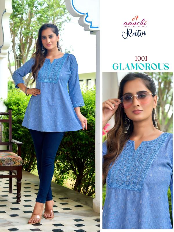 Aanchi Rutvi catalog best indian kurtis 