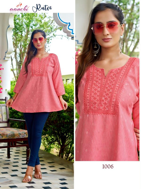 Aanchi Rutvi catalog best indian kurtis 