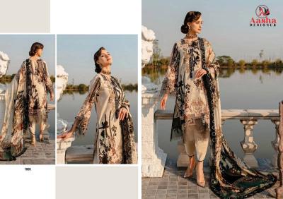 Aasha 1008 catalog Cotton Dupatta online pakistani suits