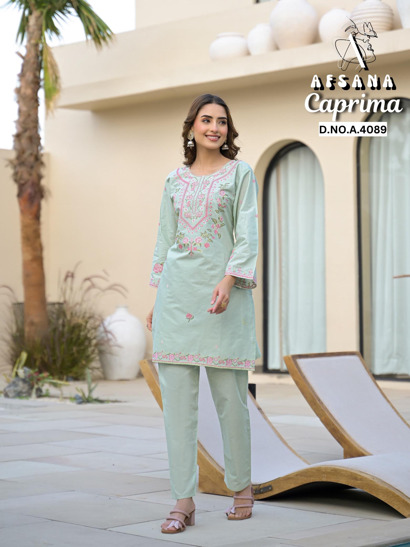 Afsana Caprima catalog salwar kameez wedding suits designs 2025 pakistani