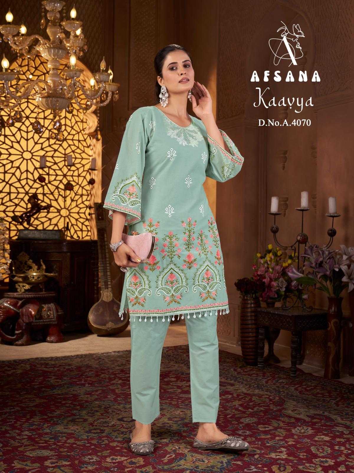 Afsana Kaavya catalog pakistani wedding suits 2025