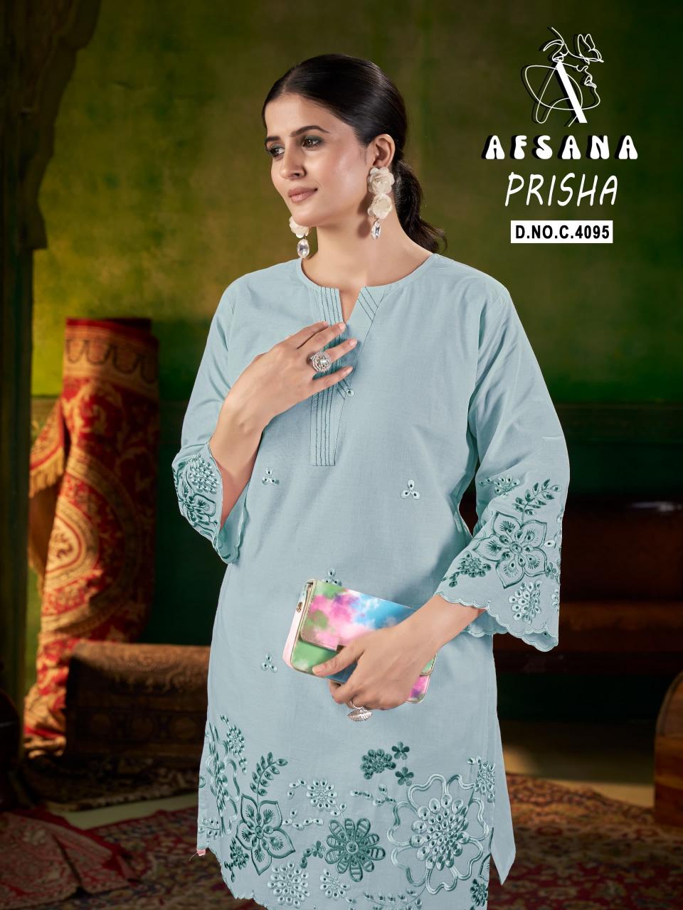 Afsana Prisha catalog classy pakistani suits 