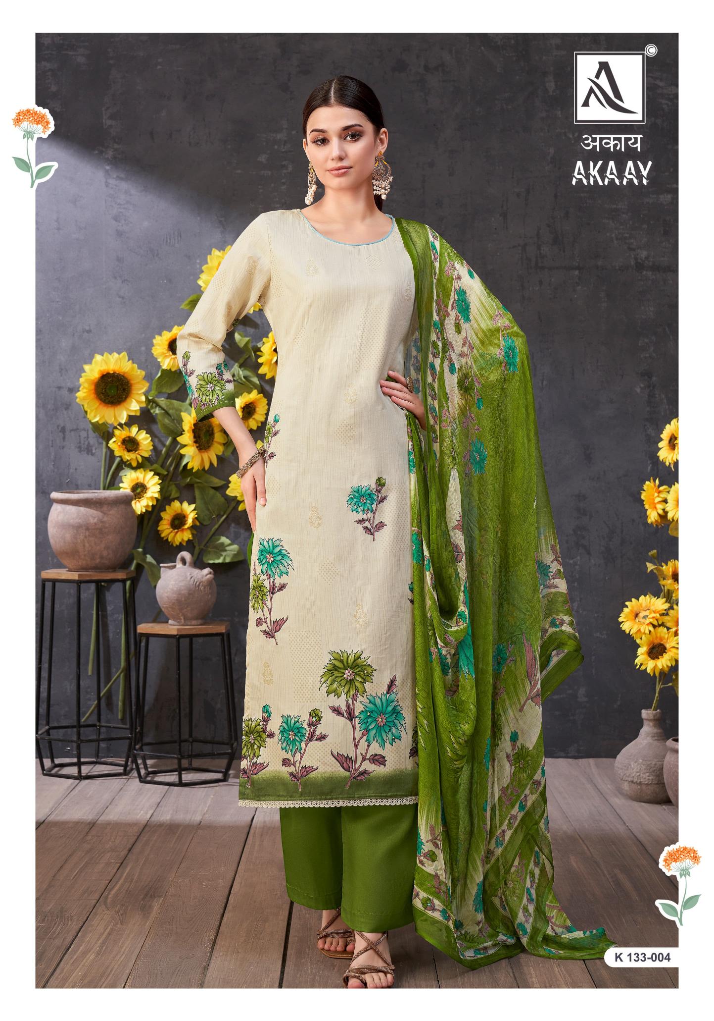 Alok Akaay catalog dress material wholesale jetpur gujarat