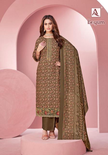 Alok Begum catalog wholesale dress material online shopping