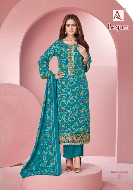 Alok Begum catalog wholesale dress material online shopping