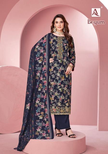Alok Begum catalog wholesale dress material online shopping
