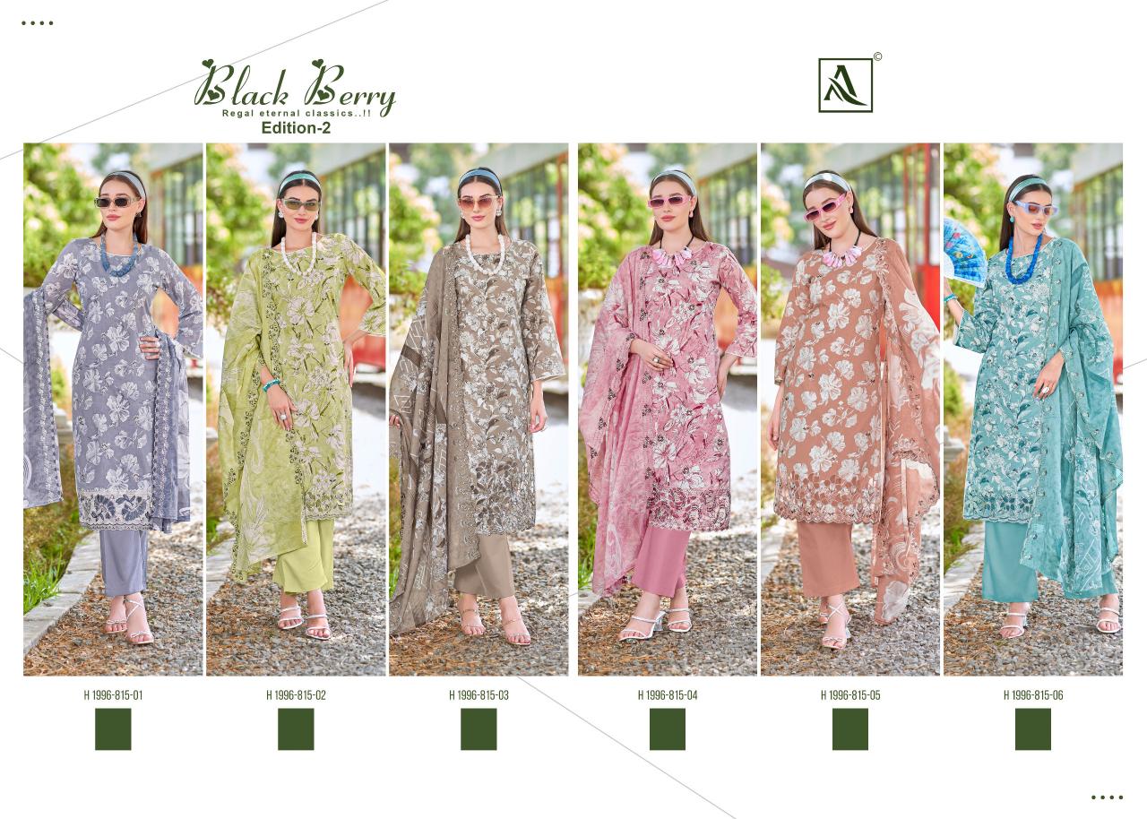 Alok Black Berry Vol 2 catalog wholesale cod dress materials