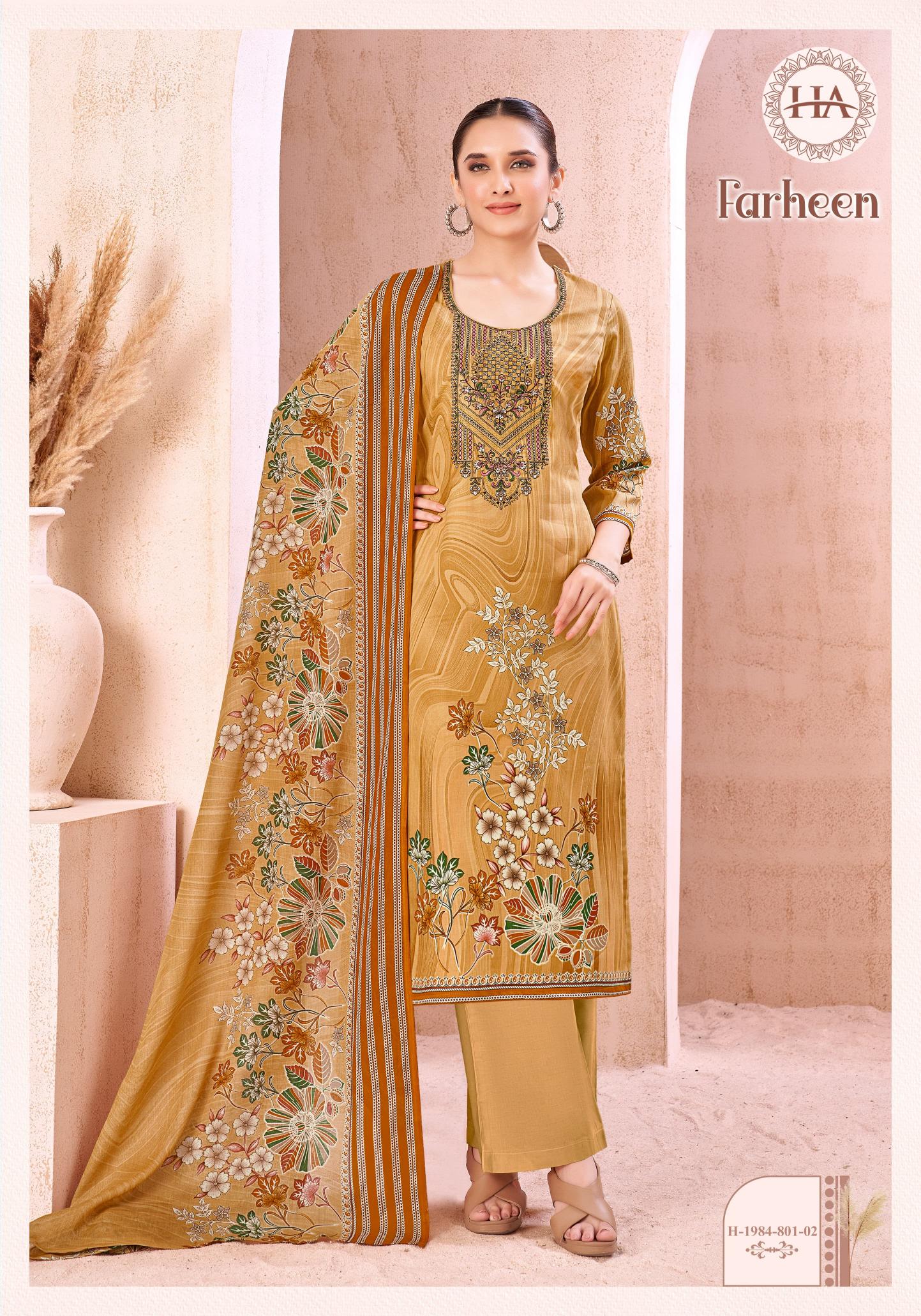 Alok Farheen catalog wholesale dress materials online shopping