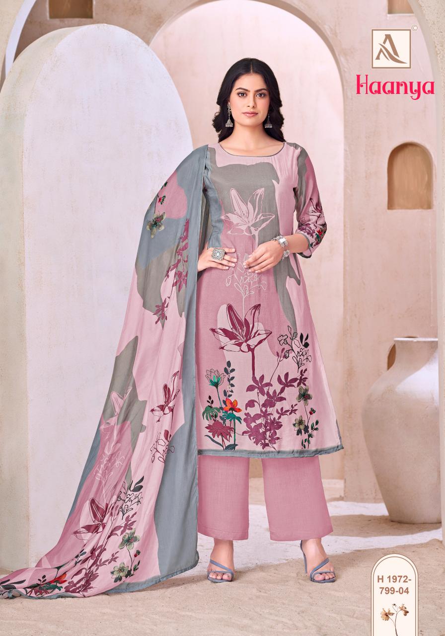 Alok Haanya catalog wholesale ladies dress material suppliers