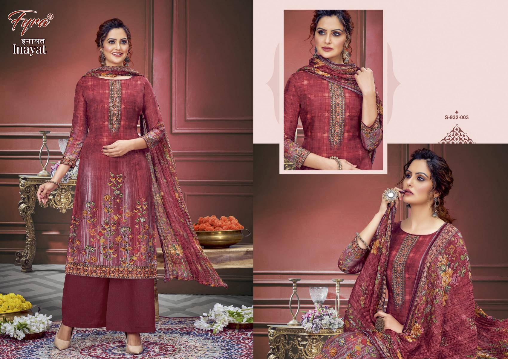 Alok Inayat catalog dress materials low price in india wholesale online
