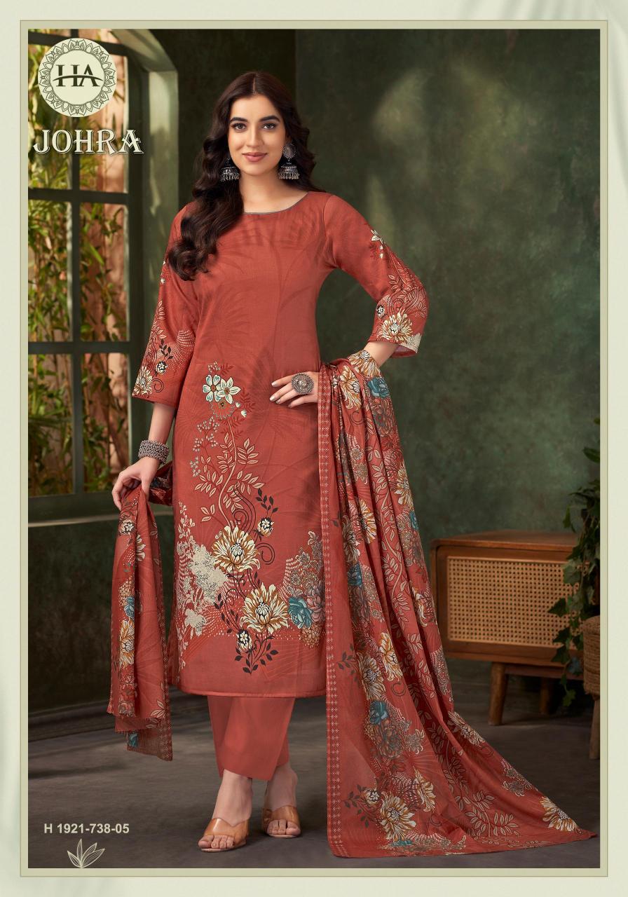 Alok Johra catalog wholesale cotton dress materials online shopping