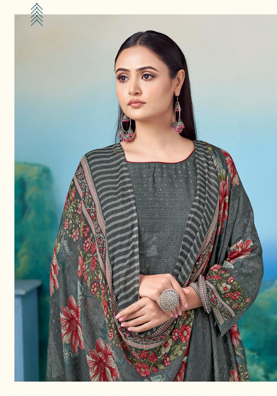 Alok Meheroon vol 7 catalog dress materials in mumbai